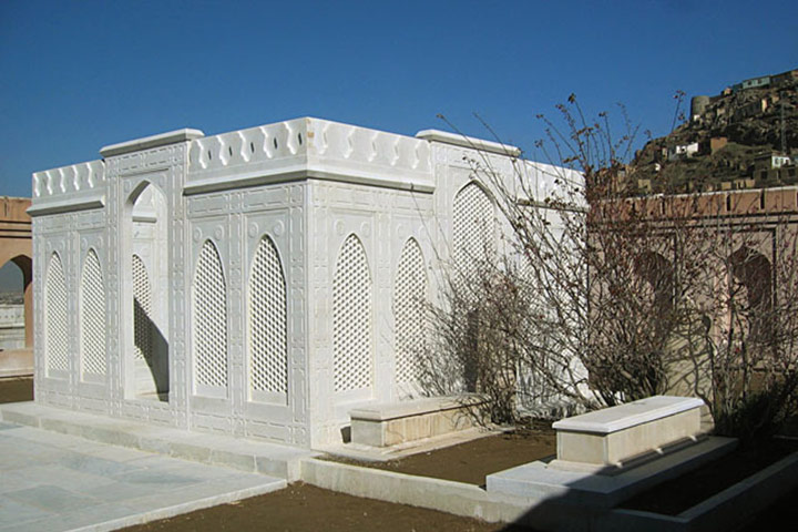 Tomb of King Babar - one of the sights of Afghanistan