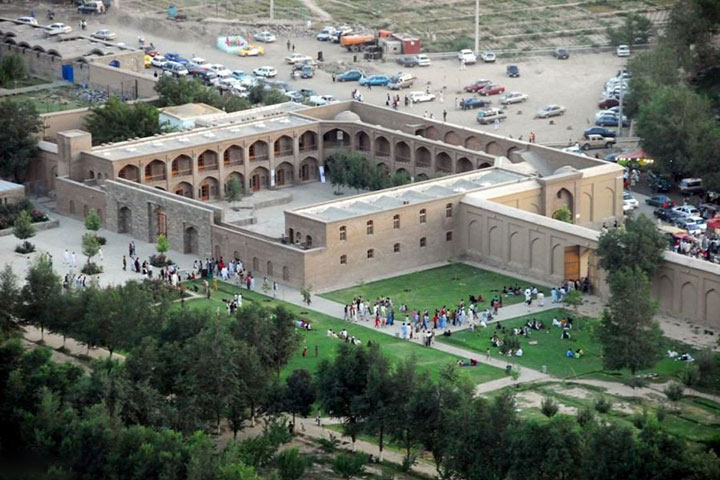 Babar Garden Caravanserai - one of the sights of Afghanistan