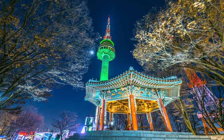 Asia Tourist Attractions - Seoul Tower
