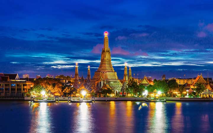 جاذبه های گردشگری آسیا - بانکوک