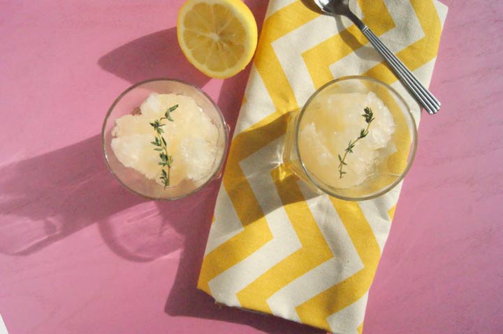 طرز تهیه گرانیتا با نوشیدنی خاص