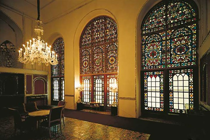 Diamond Hall - Photo from the site of Golestan Palace Museum in Tehran