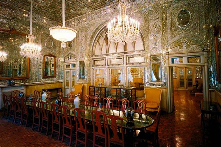 Diamond Hall - Photo from the site of Golestan Palace Museum in Tehran