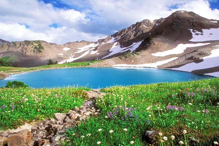 Gol Mountain from the lakes of Iran - Lakes of Iran