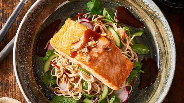 نودل سوبا در رژیم تابستانی