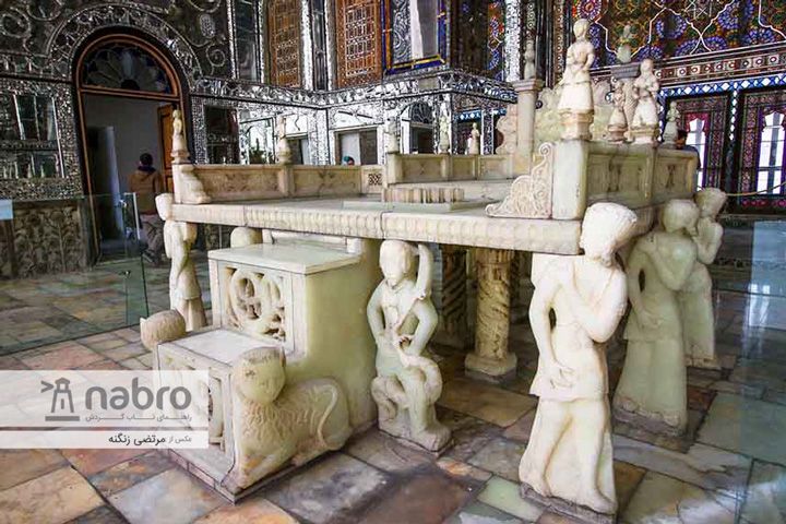 Visit to Golestan Palace - European architecture