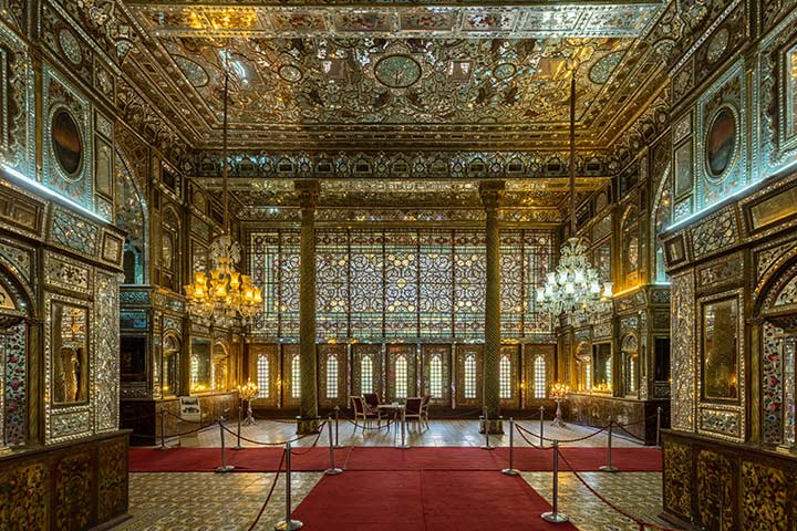 عمارت بادگیر در کاخ گلستان تهران