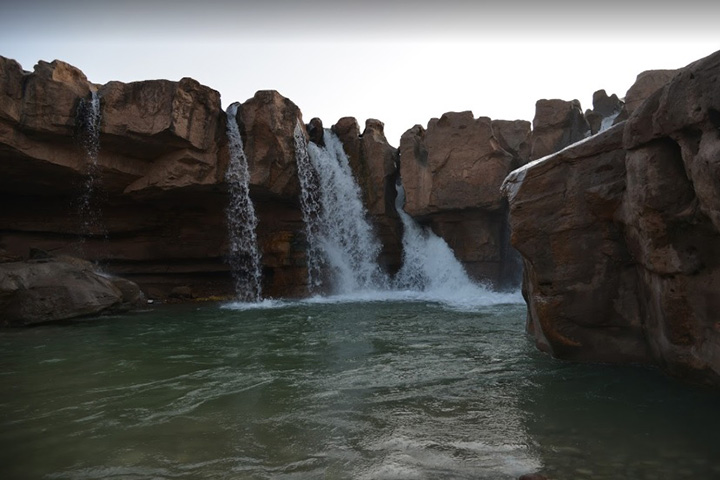 Afrineh waterfall - from Lorestan waterfalls - Photo by Amir Hossein Mokhtari