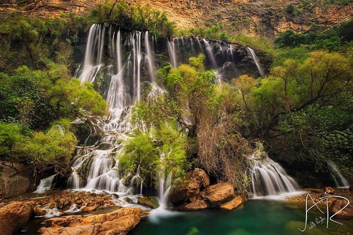 Waterfall Show - Photo by Amir Mehdi Heidari