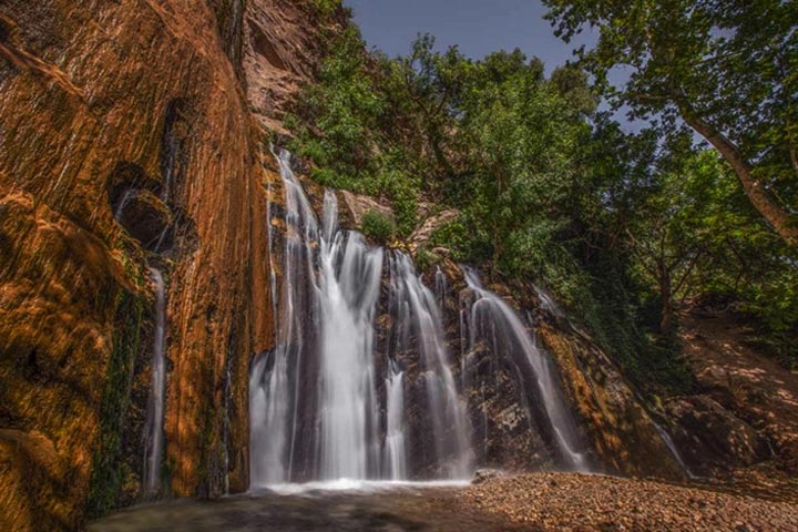 Wark waterfall - one of the waterfalls of Lorestan