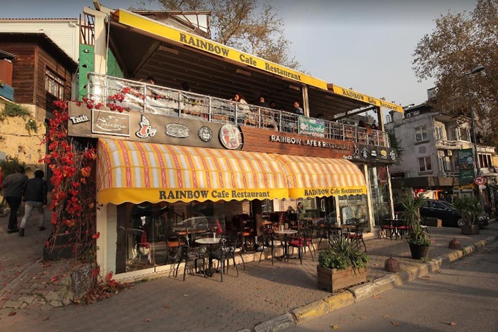 Rainbow Cafe and Restaurant is one of the best cafes in Istanbul