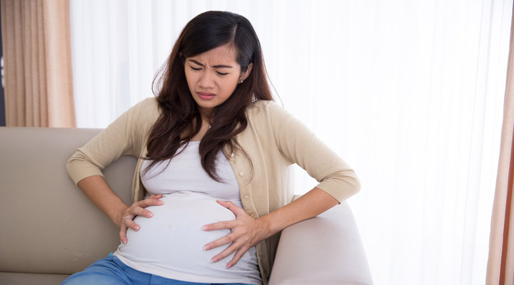 درد عضلانی نشانه‌ای شبیه پریودی در بارداری