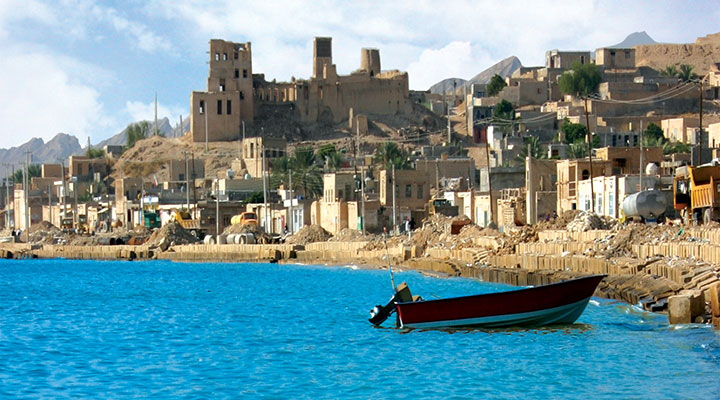 Bandar Siraf is another place of interest in Iran in winter.