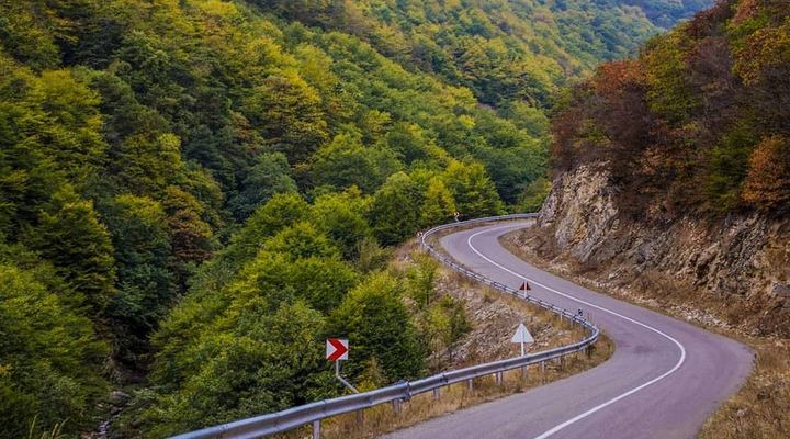 جاده ارس به جلفا از جاده های زیبای ایران