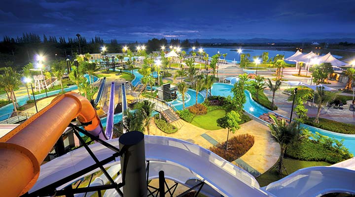 Black Mountain Water Park in Thailand is one of the best water parks in the world