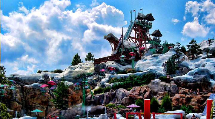Blizzard Beach Disney Water Park is one of the best water parks in the world