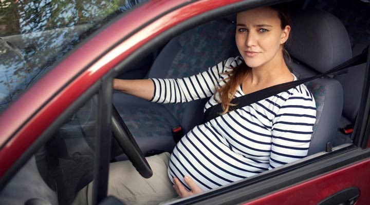 Road travel during pregnancy is unimpeded with caution
