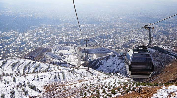 Aoun Bin Ali cable car is one of the most famous cable cars in Iran