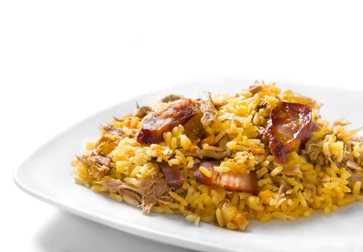 ۱۰ نوع غذای اروپایی با برنج - Arroz de pato به معنای برنج و اردک از غذاهای سنتی کشور پرتغال است.