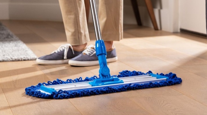 نظافت کف - بهترین وسایل نظافت خانه که کار نظافت را ساده‌تر می‌کنند