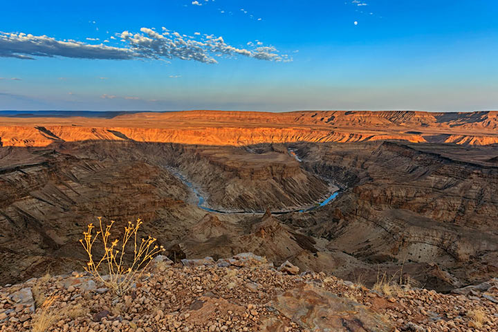 Fish River Strait is one of the sights of Africa