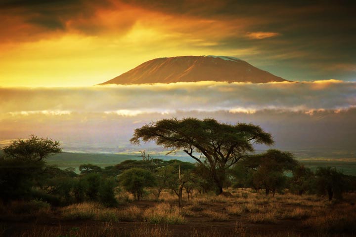 Mount Kilimanjaro is one of the tourist attractions of the African continent