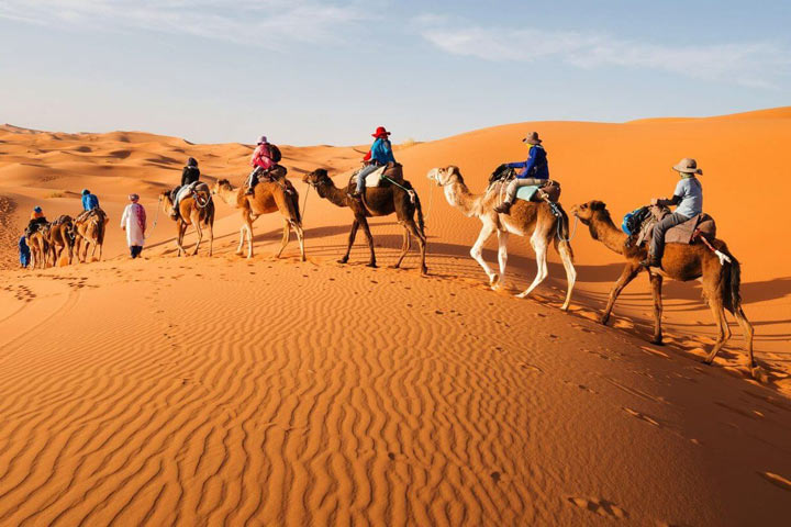 Morocco border is one of the tourist attractions of the African continent