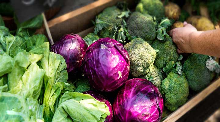 مصرف سبزیجات خانواده کلم برای پیش‌گیری از سرطان سینه مفید است