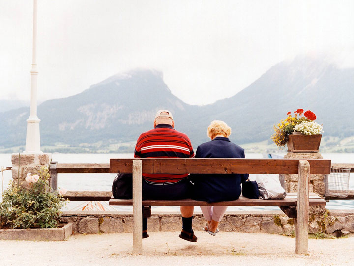 Elderly couple