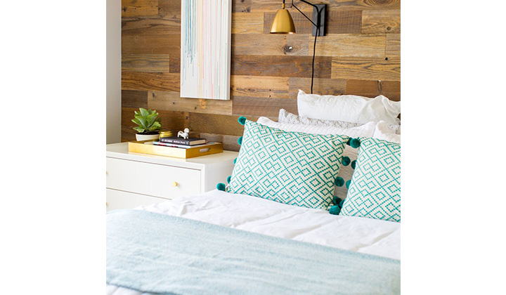 Wood is always beautiful and visible in Accent Wall