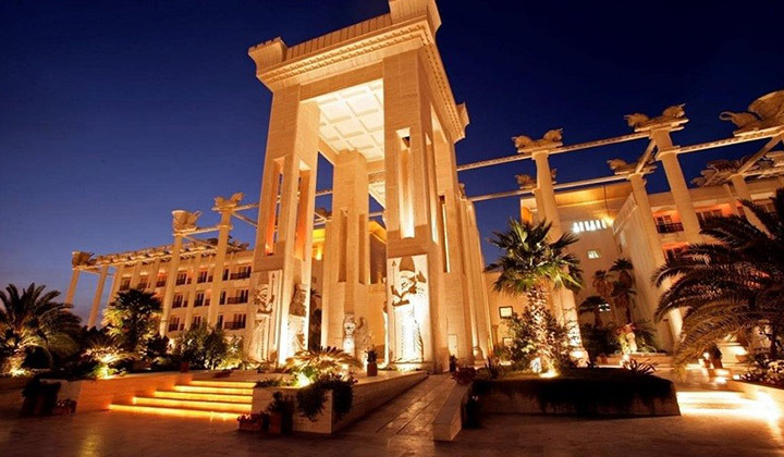 معماری هتل داریوش کیش