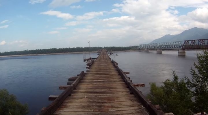 پل رودخانه ویتیم در روسیه - ترسناک ترین پل های جهان