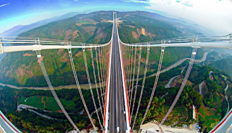 پل معلق لونگ جیان - ترسناک ترین پل های جهان