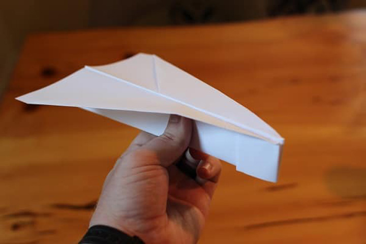 اوریگامی هواپیما مرحله ۶