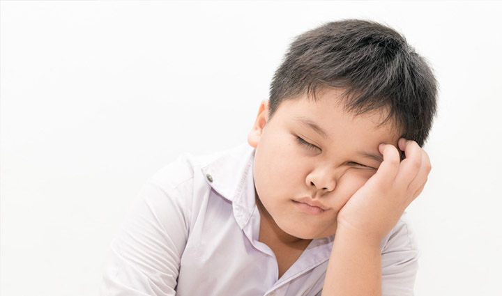 Symptoms of sleep apnea in children
