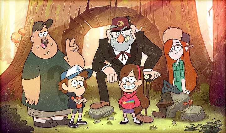 انیمیشن Gravity Falls