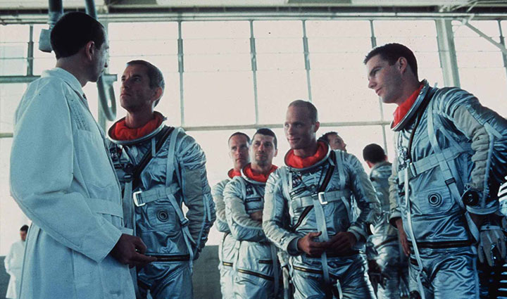 مردان واقعی (The Right Stuff) از بهترین فیلم های فضایی