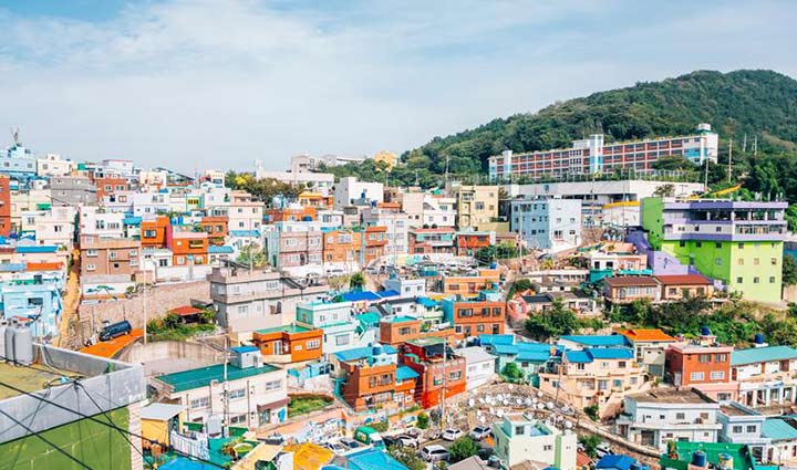 دهکده فرهنگی گامچئون (Gamcheon) - دیدنی های کره جنوبی