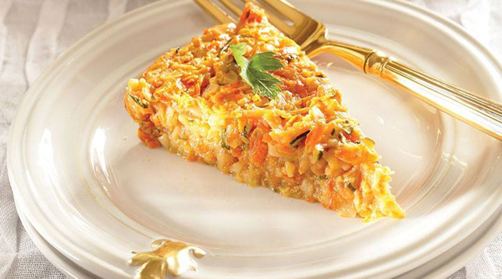 طرز تهیه سوفله سبزیجات