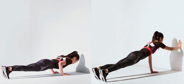 ورزش با دیوار؛ ۱۶ حرکت ورزشی برای خانه یا محل کار 11 ورزش با دیوار - حرکت شنا با ضربه به دیوار