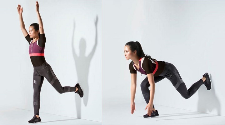 ورزش با دیوار؛ ۱۶ حرکت ورزشی برای خانه یا محل کار 17 ورزش با دیوار - لانگ دیواری تک پا