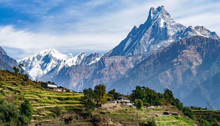 منظره ای از کشور نپال