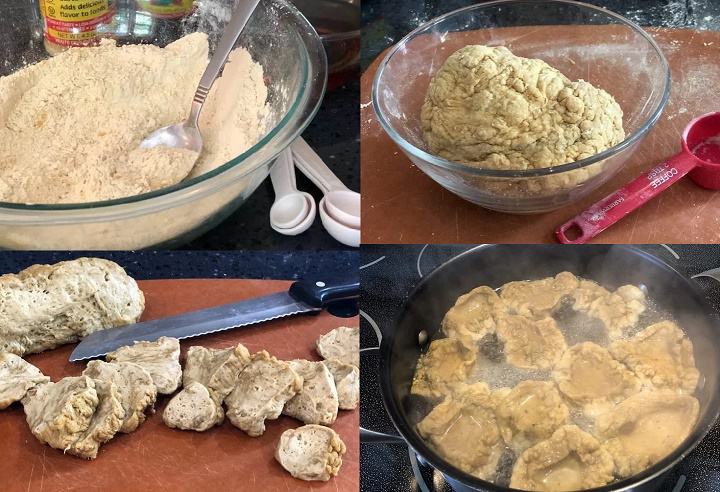 گلوتن گندم چیست و چگونه تهیه میشود + دستور پخت ۴ غذا با آن 3 طرز تهیه گلوتن گندم یا سیتان در خانه