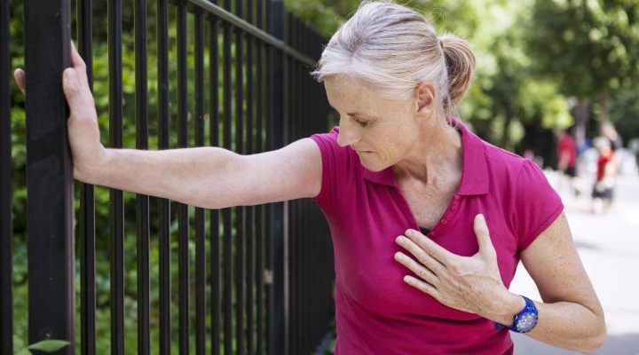 آنژین صدری - علائم آنژین