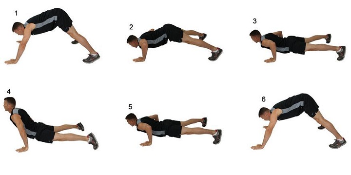 تمرینات کالیستنیک؛ حرکات مناسب برای سطح مبتدی تا پیشرفته 14 تمرینات کالیستنیک پیشرفته - حرکت شنا هندی