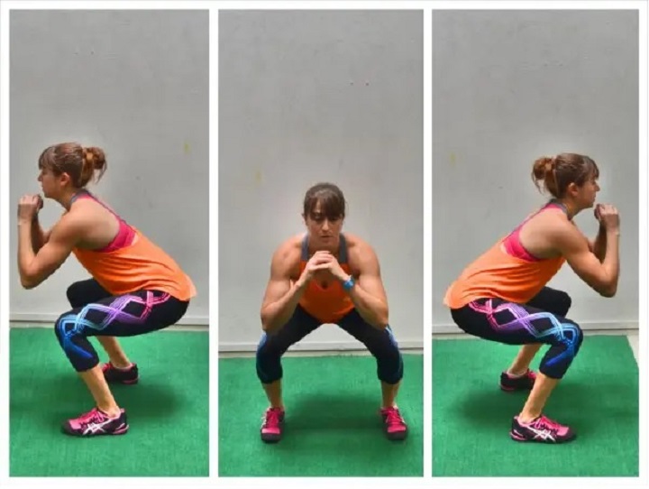 تمرینات کالیستنیک؛ حرکات مناسب برای سطح مبتدی تا پیشرفته 13 تمرینات کالیستنیک پیشرفته - اسکوات پرشی با چرخش