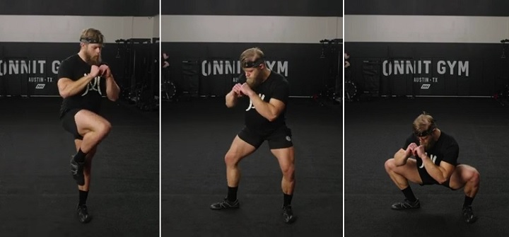 تمرینات کالیستنیک؛ حرکات مناسب برای سطح مبتدی تا پیشرفته 16 تمرینات کالیستنیک پیشرفته - اسکوات جانبی با چرخش