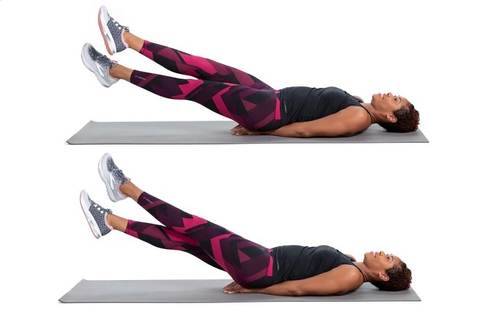 تمرینات کالیستنیک؛ حرکات مناسب برای سطح مبتدی تا پیشرفته 11 تمرینات کالیستنیک متوسط - بالا و پایین بردن پاها