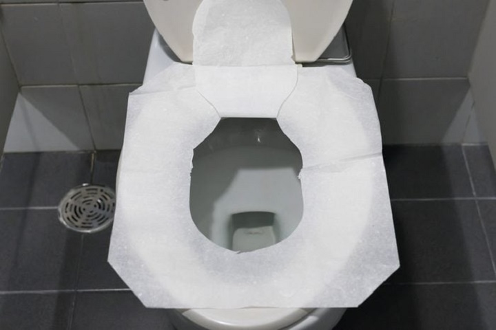 نحوه استفاده از کاور توالت فرنگی
