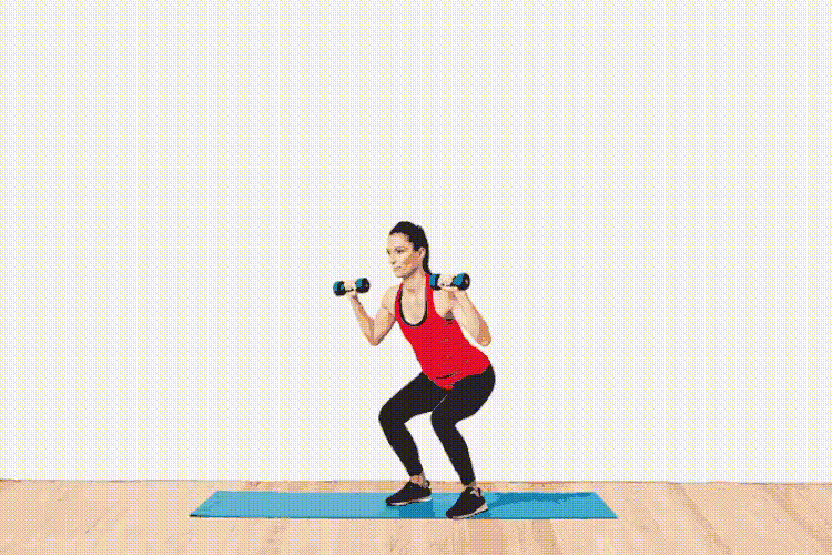 اسکات تراستر (Squat thruster)